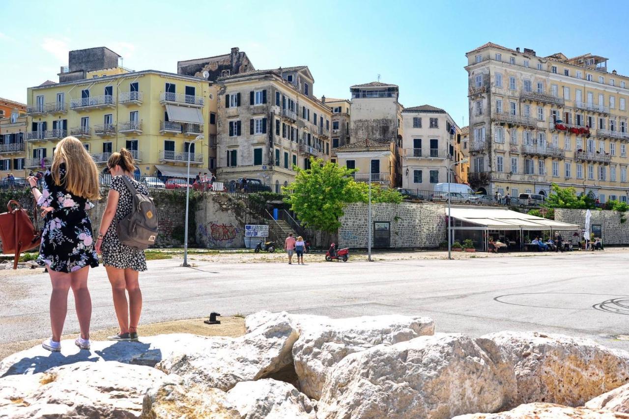 Sarantis Gallery Daire Korfu Dış mekan fotoğraf